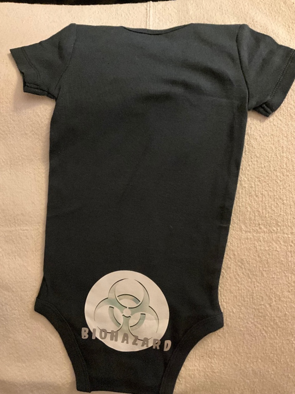 Baby bodysuit, 9 mo, navy, brand new